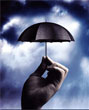 Parasol, symbol ubezpieczenia